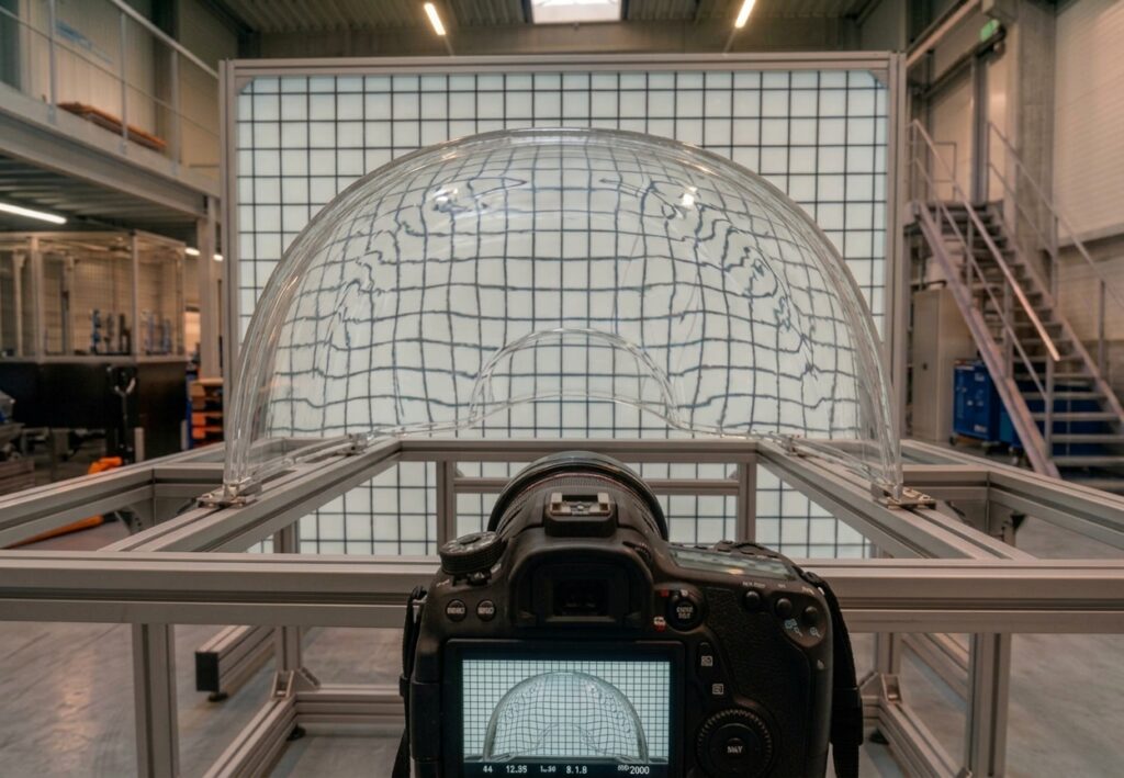 Camera Screen Inspector aeronautical transparencies setup